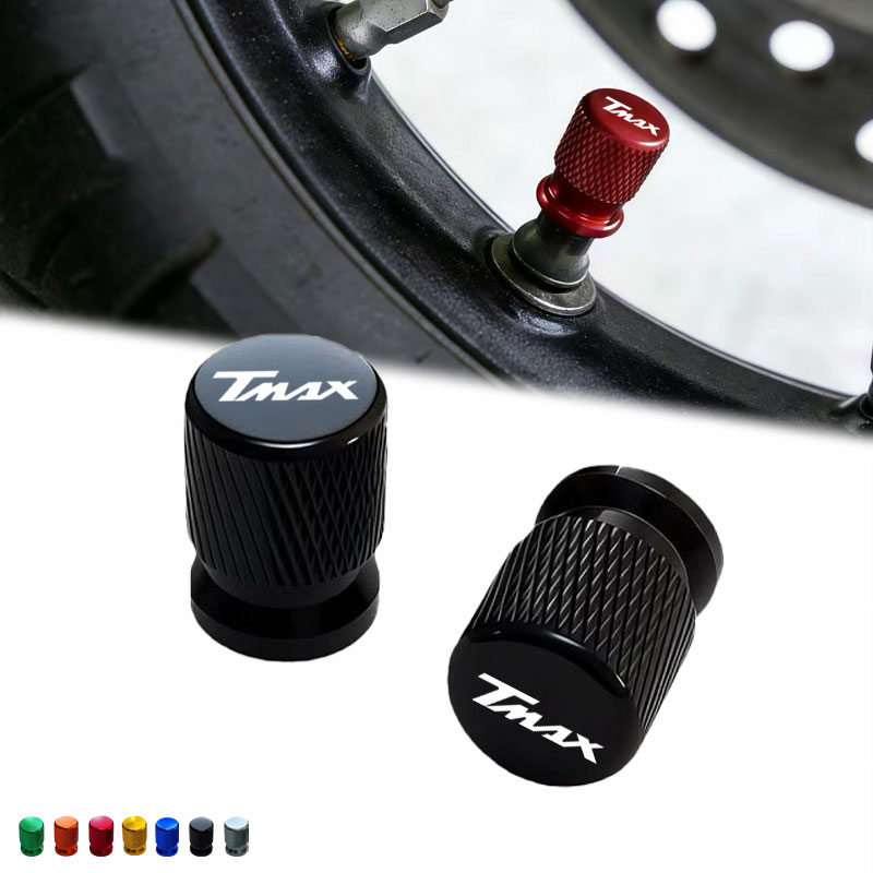 Tech Accessories Case - 新しいオートバイアクセサリーホイールタイヤバルブキャップカバーケースヤマハ TMAX 530 560 500 TMax530