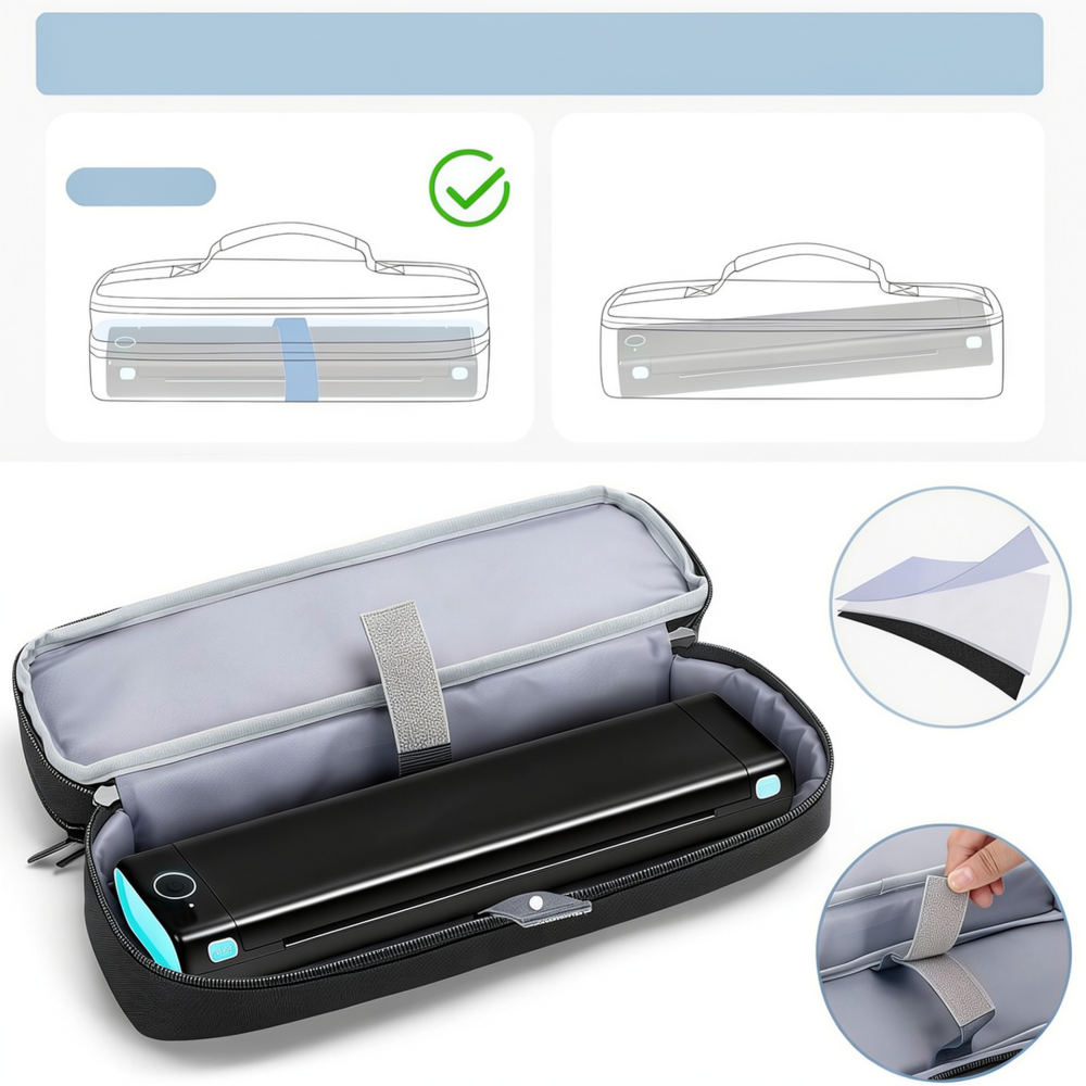 FWIW用コンパクトポータブルプリンター収納ポーチ、オックス - Tech Accessories Storage のレビューと価格