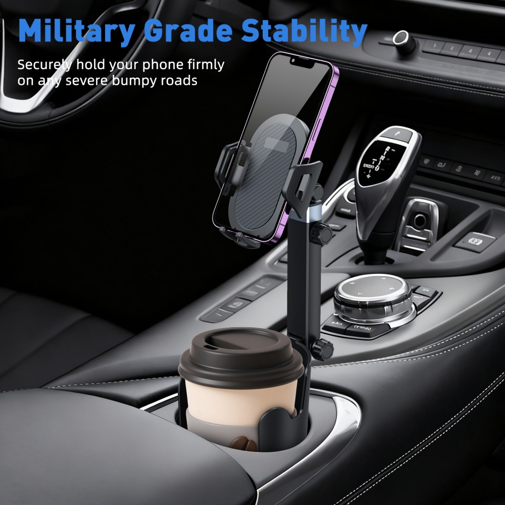 車用カップホルダー式スマホマウント拡張器 車載携帯ホルダー  - Mobile Tech Accessories のレビューと価格