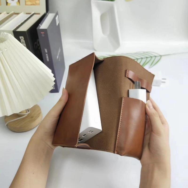 1PC PU レザーマルチコンパートメントオーガナイザーポー - Tech Accessories Travel Organizer Pouch のレビューと価格