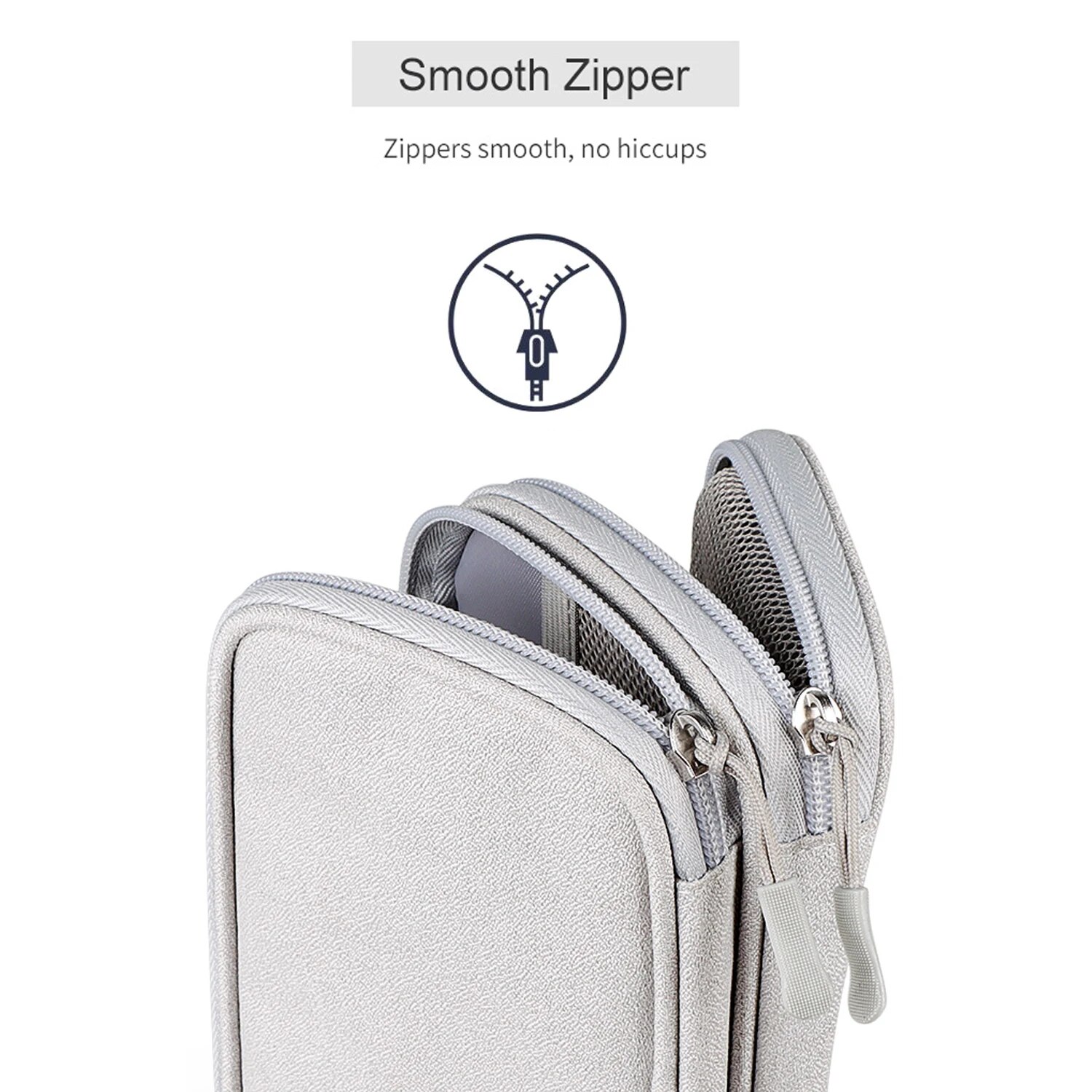 防水データケーブル収納バッグ、携帯用ケース、旅行用収納バッグ - Tech Accessories Case のレビューと価格